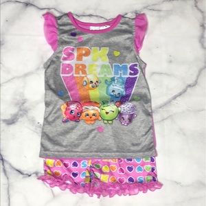 Shopkins 2pc Pajama Set
